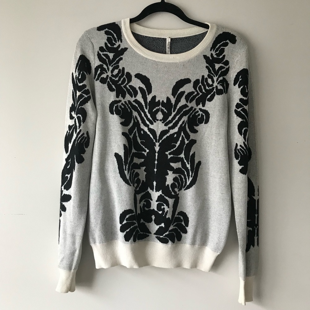 Willow and Clay printed sweater